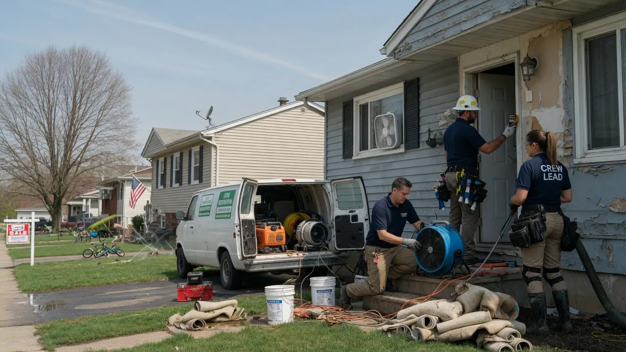 Flood Cleanup in Oakland City, IN near me